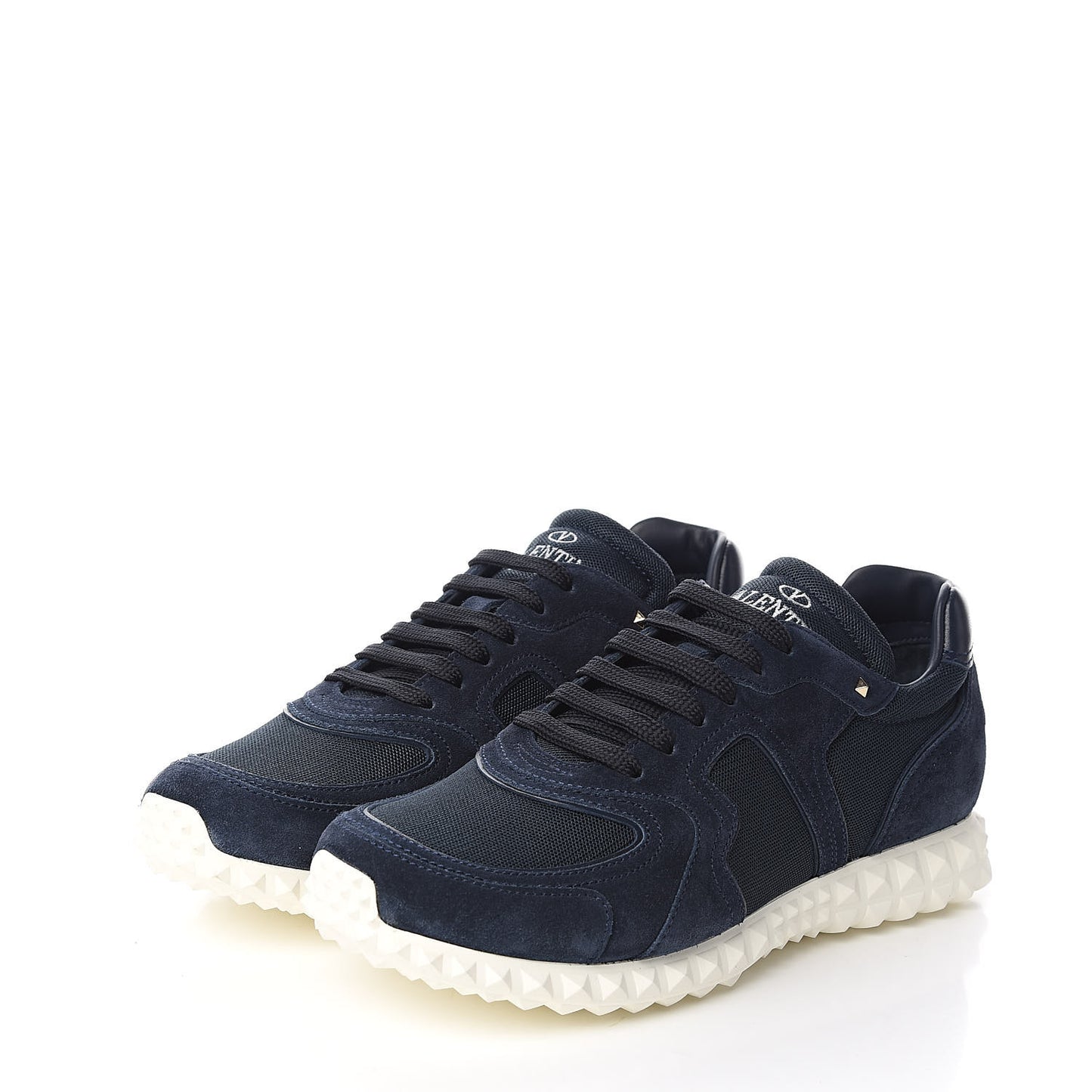 Suede Mesh Mens Soul AM Sneakers 40 Marine