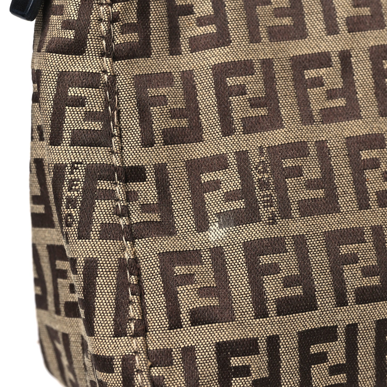 Fendi Zucchino Pochette Dark Brown 9 of 11