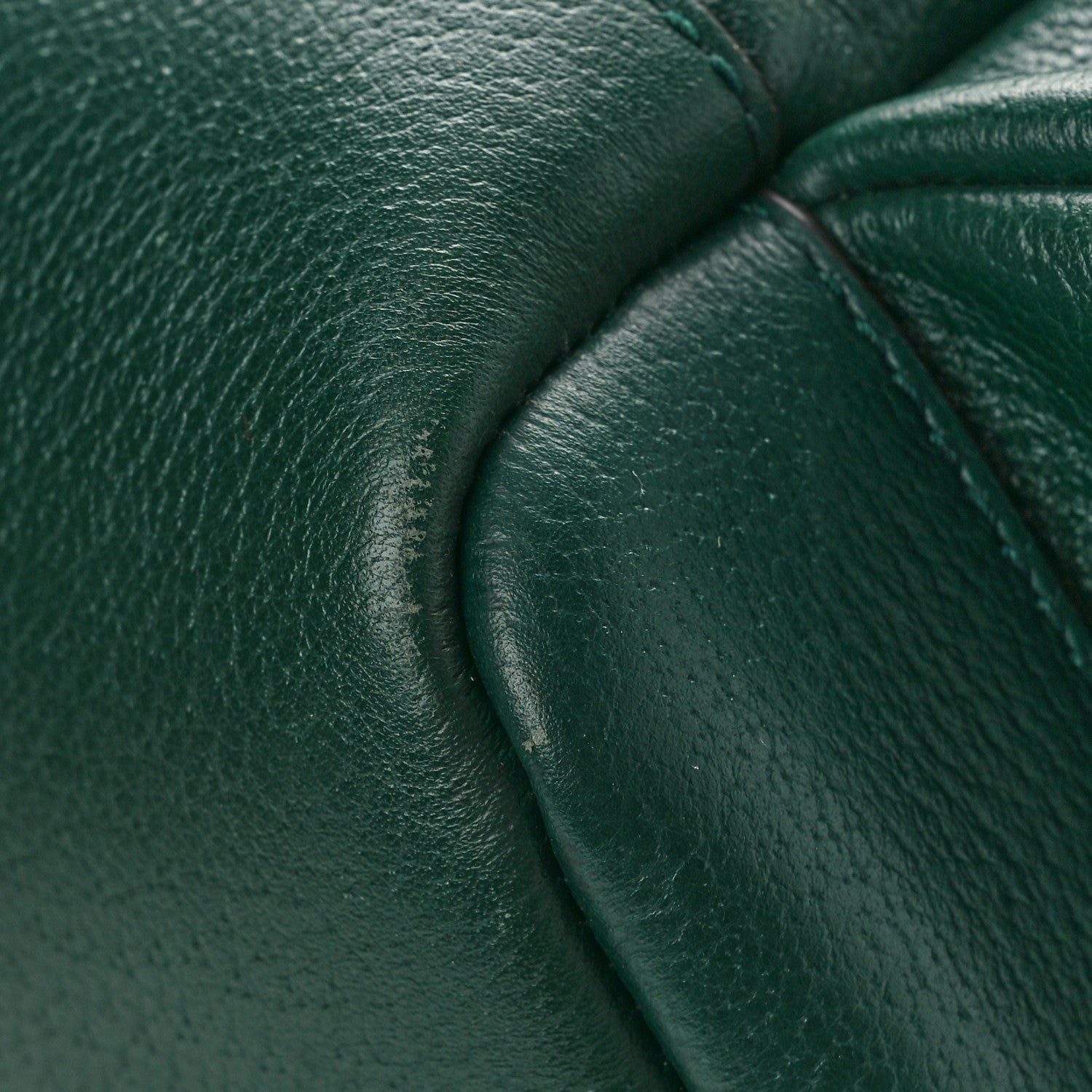 Gucci Grained Calfskin Medium Ophidia Double Buckle Backpack Green 11 of 11