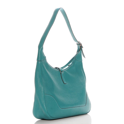 Hermes Chevre Mysore Trim II 31 Bleu Paon 3 of 6