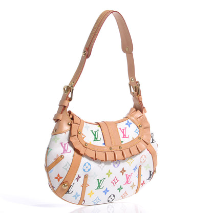 Louis Vuitton Monogram Multicolor Leonor White 3 of 9