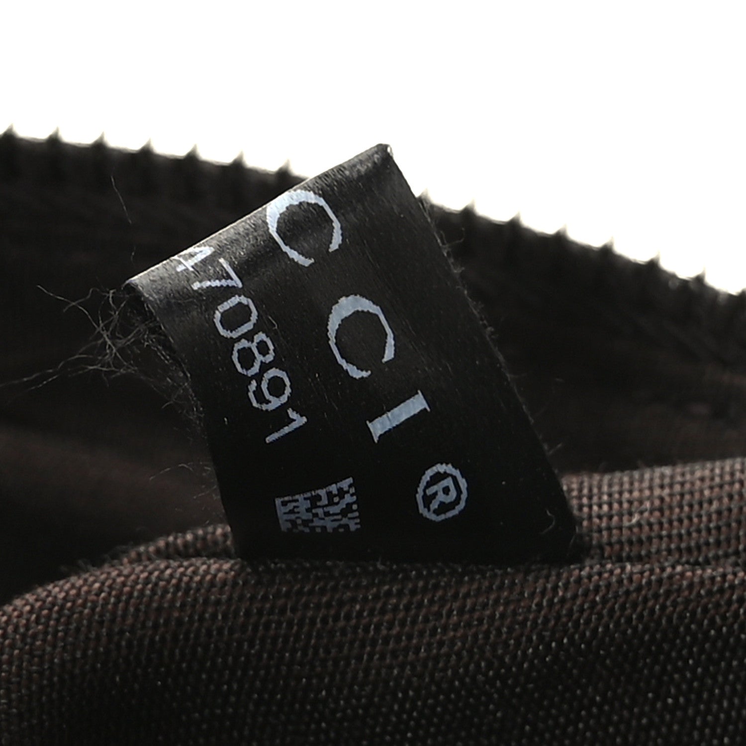Gucci Monogram Dollar Calfskin Belt Bag Beige Ebony Testa di Moro Marrone Scuro 8 of 10