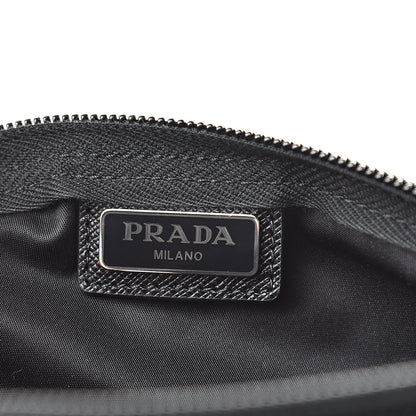 Prada Nylon Tessuto Cosmetic Pouch Black 6 of 6