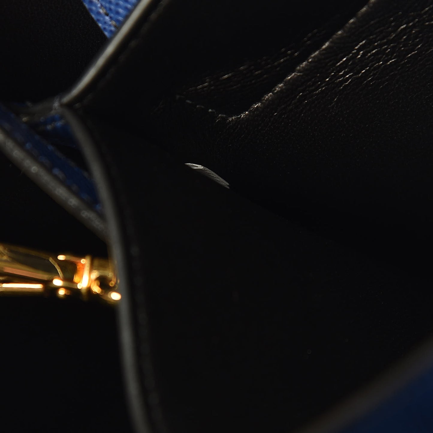 Saffiano Cuir Medium Double Bag Inchiostro