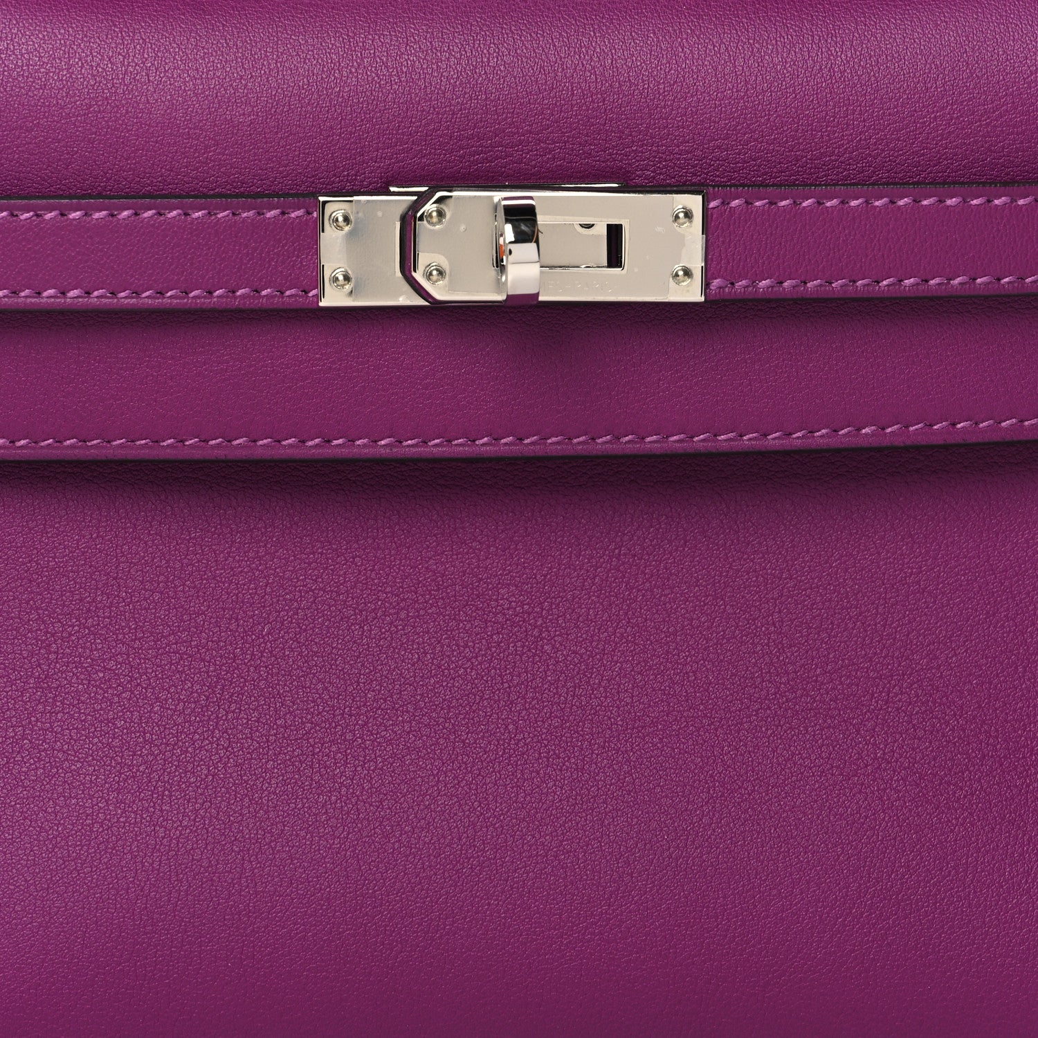Hermes Swift Kelly Pochette Clutch Anemone 7 of 10