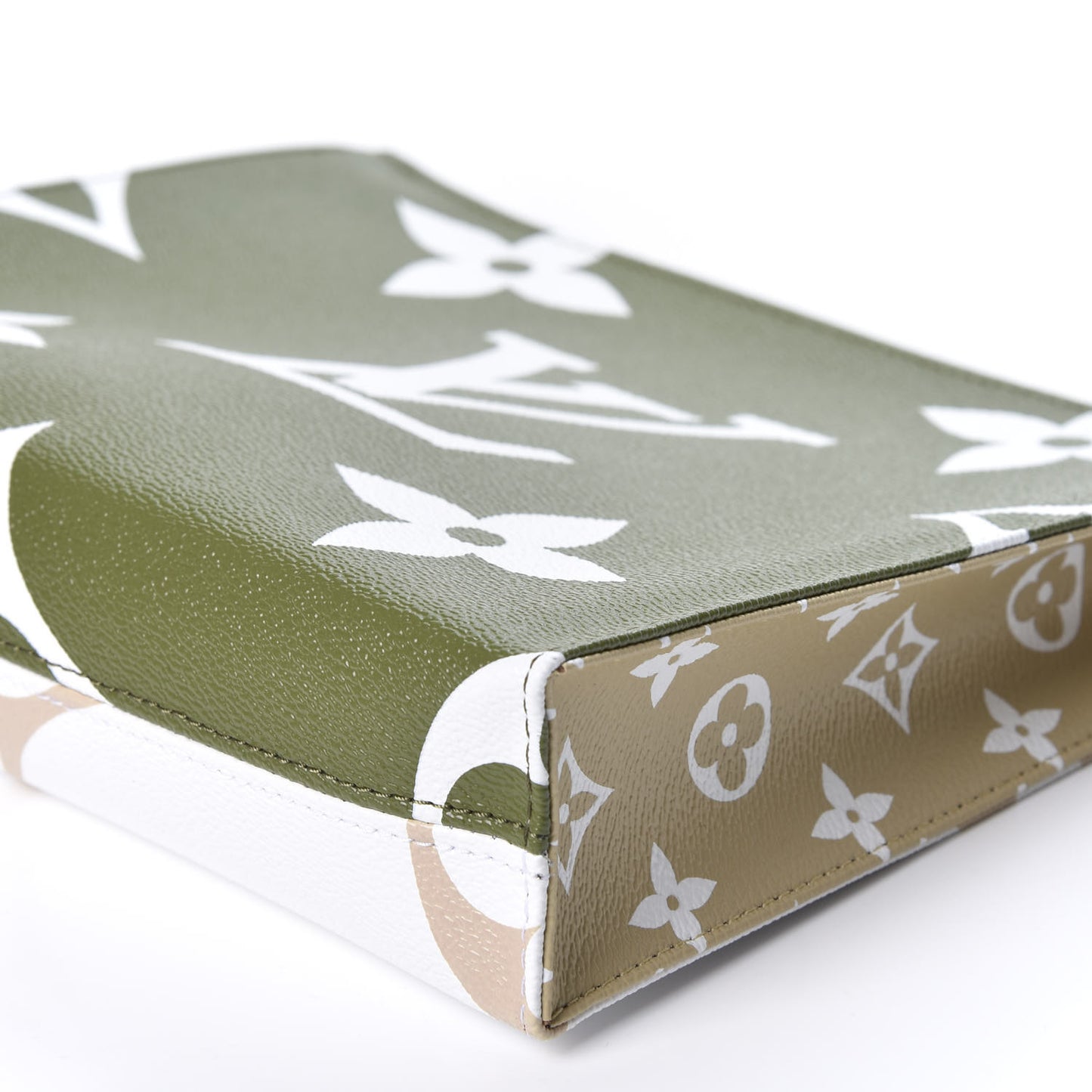Monogram Giant Toiletry Pouch 26 Kaki