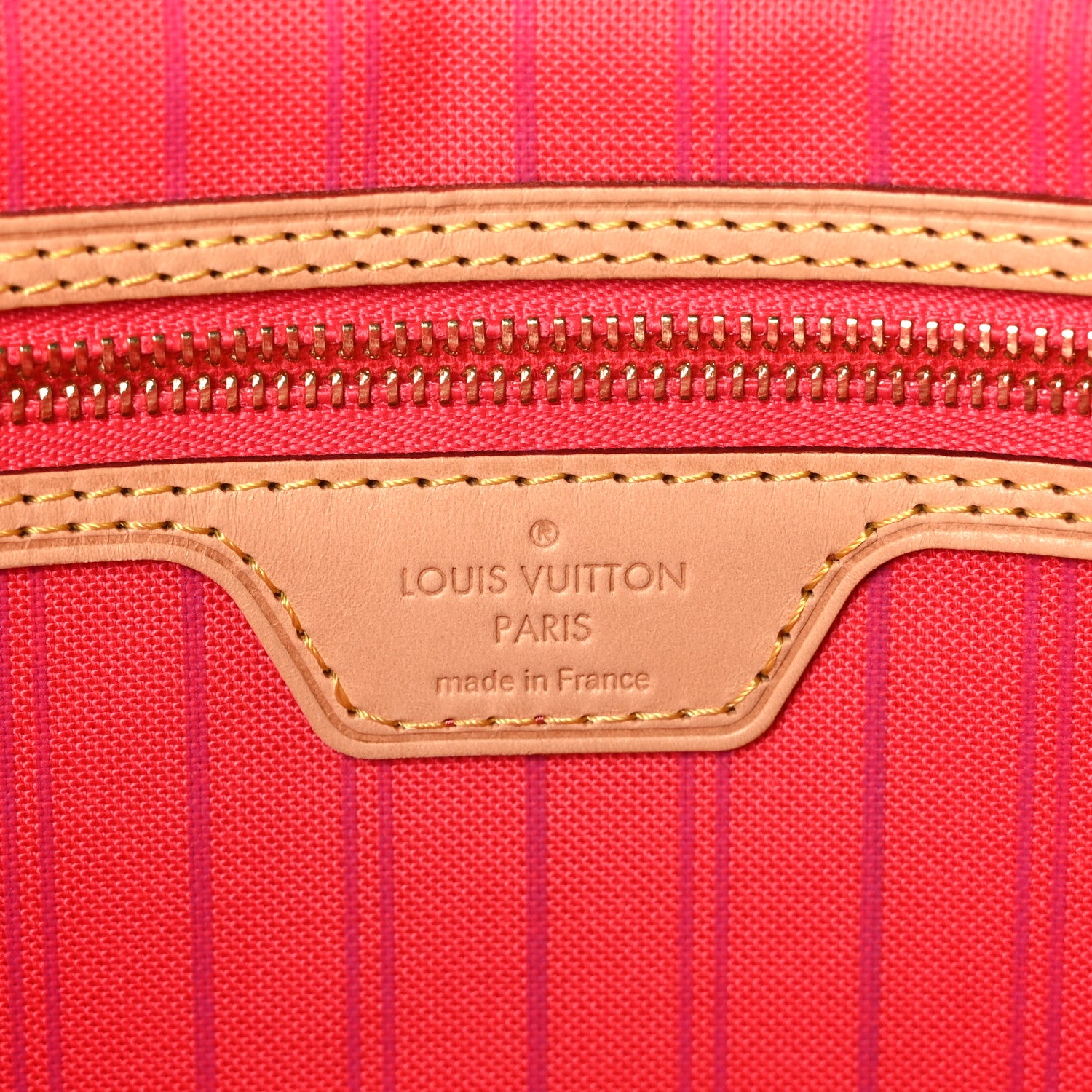 Louis Vuitton Damier Azur Delightful MM Pink 6 of 8
