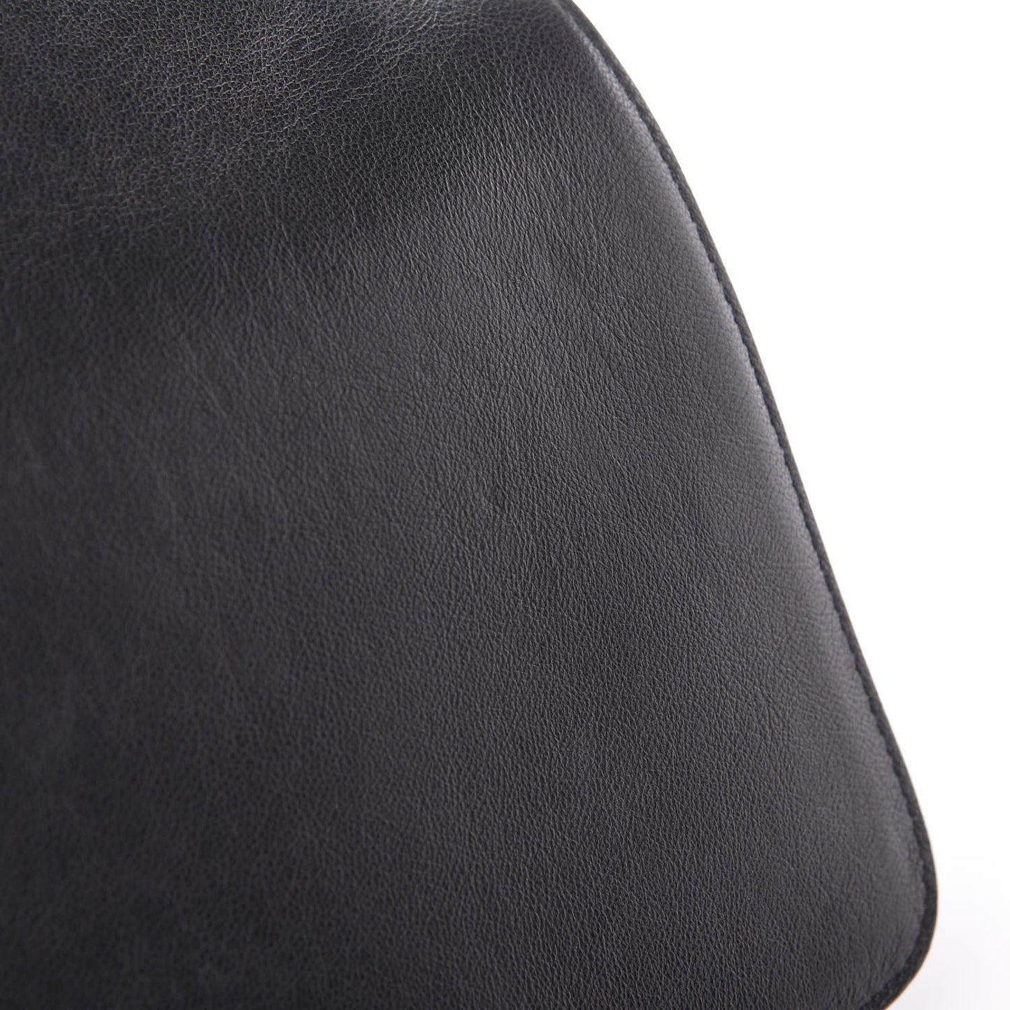 Crocodile Embossed Calfskin Suede Medium Trapeze Black