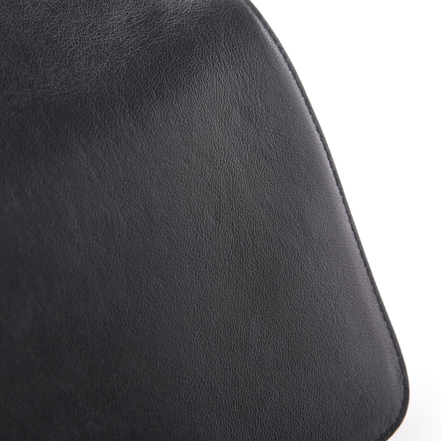 Celine Crocodile Embossed Calfskin Suede Medium Trapeze Black 17 of 23