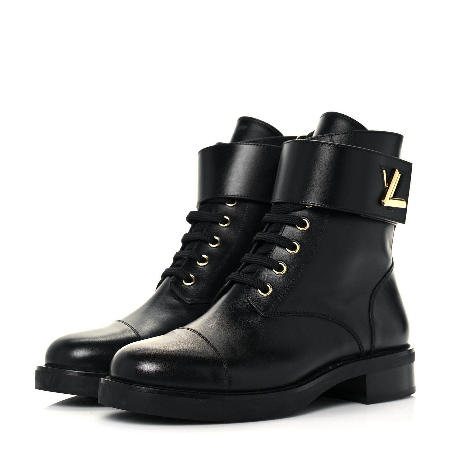 Calfskin Wonderland Ranger Boots 38.5 Black