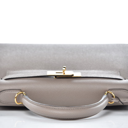 Hermes Epsom Kelly Sellier 28 Gris Asphalte 32 of 33