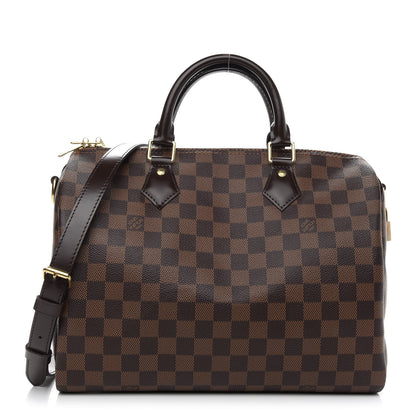 Louis Vuitton Damier Ebene Speedy Bandouliere 30 1 of 8