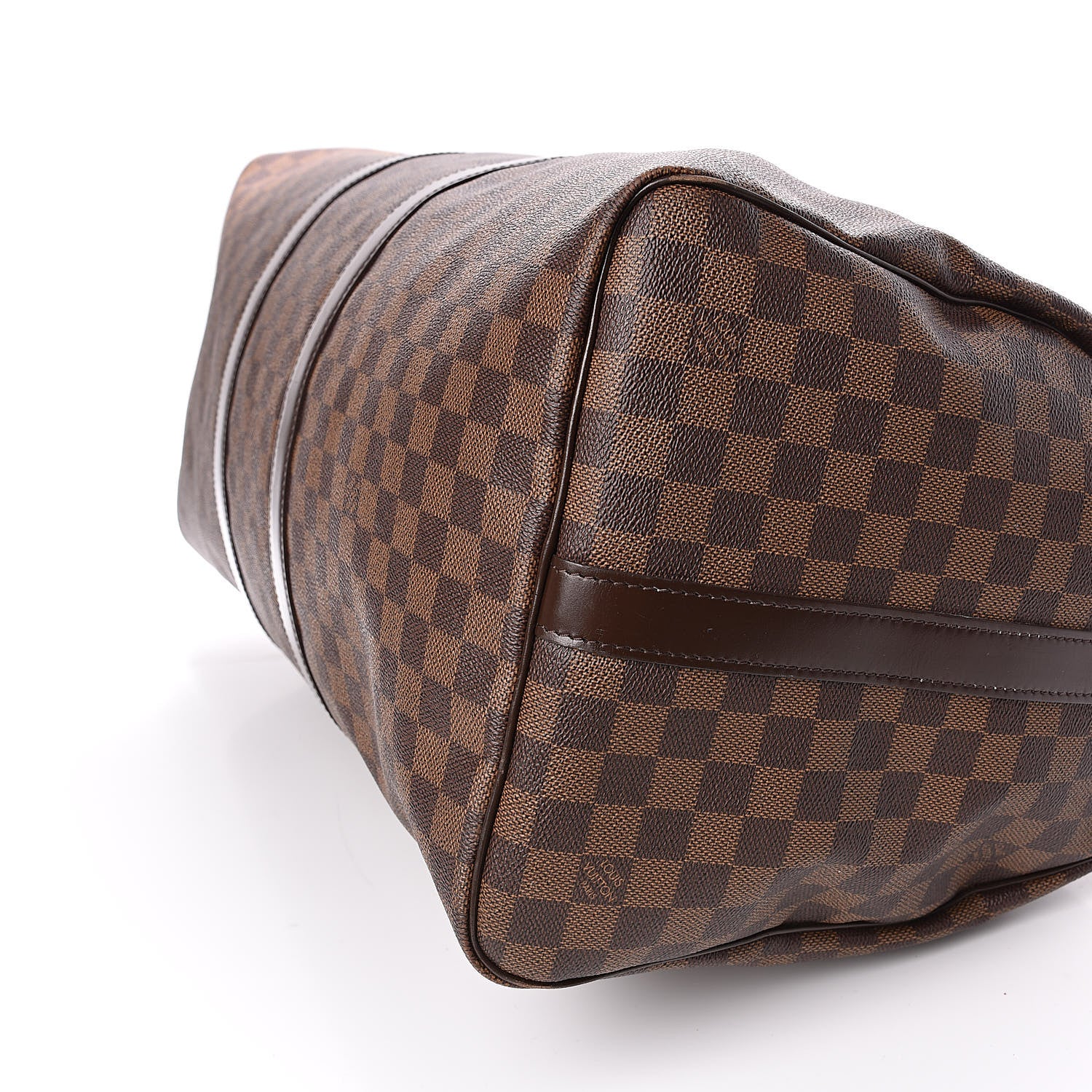 Louis Vuitton Damier Ebene Keepall Bandouliere 55 9 of 10
