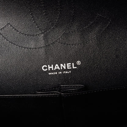 Chanel Lambskin Quilted Jumbo Double Flap Black 8 of 14