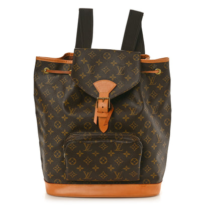 Louis Vuitton Monogram Montsouris GM Backpack 1 of 17