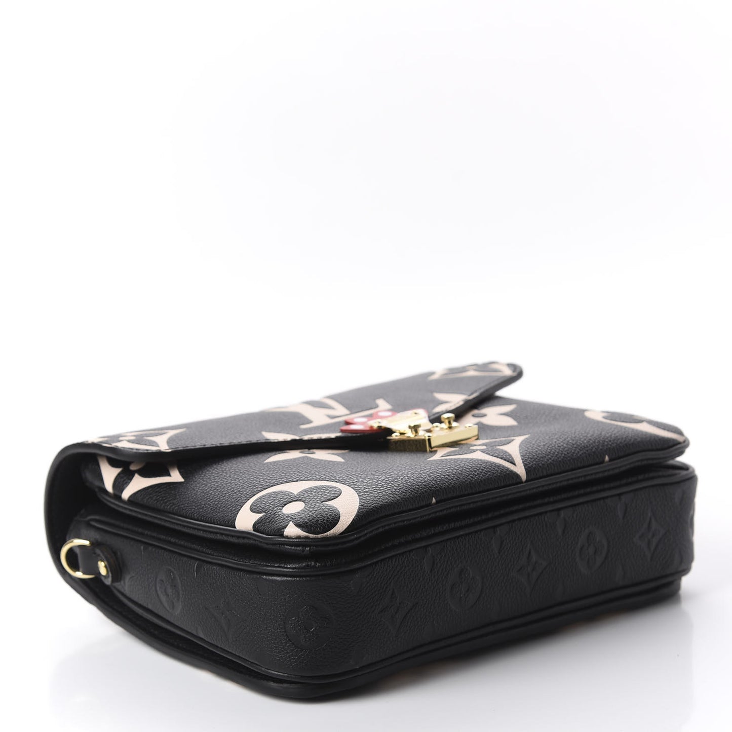 Empreinte Monogram Giant Crafty Pochette Metis Black Creme