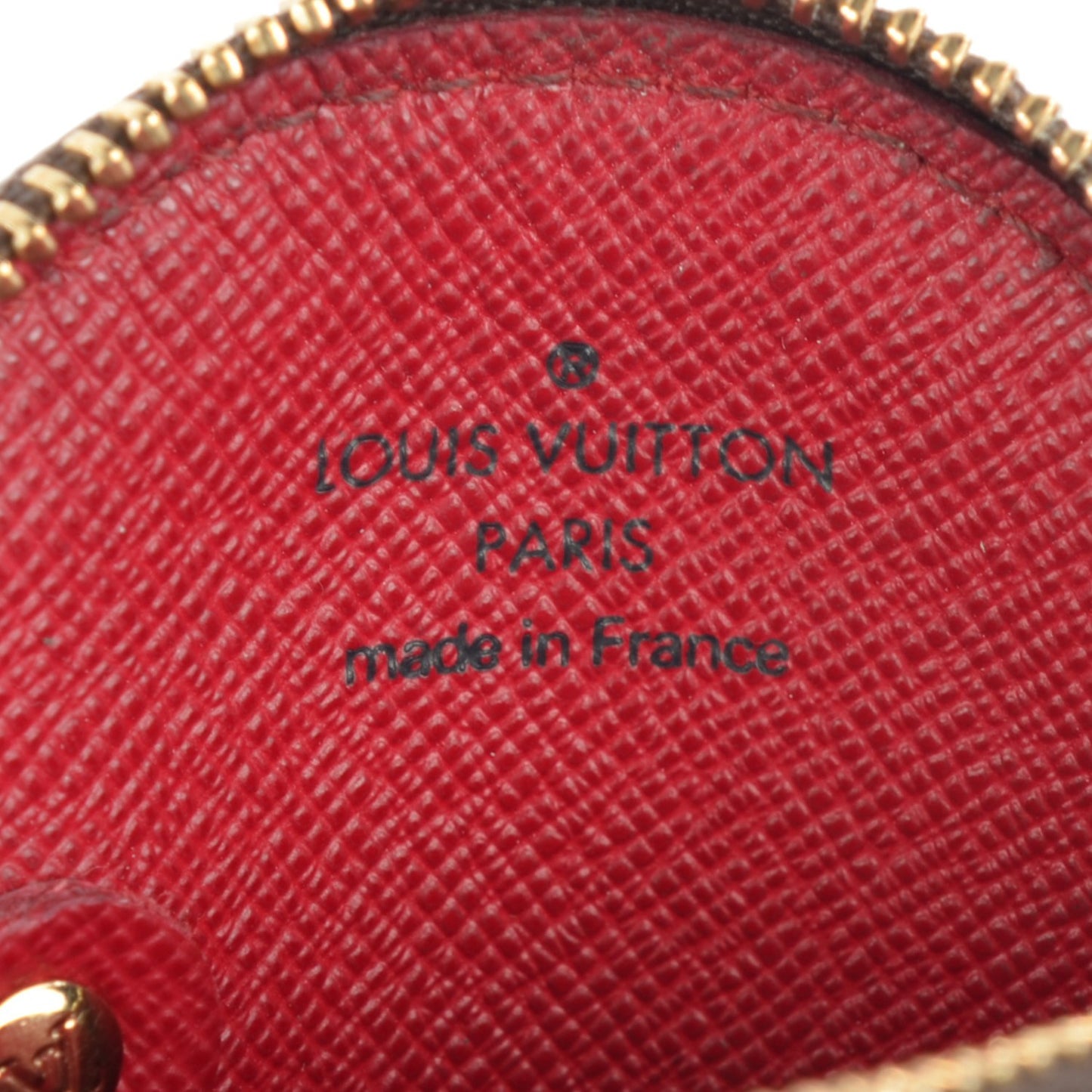 Monogram Cerises Round Coin Purse