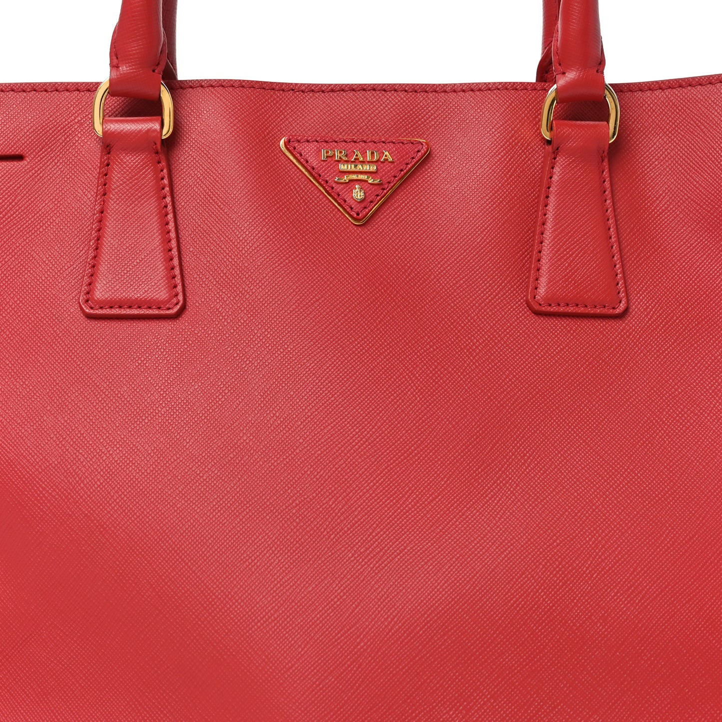 Saffiano Lux Large Tote Fuoco