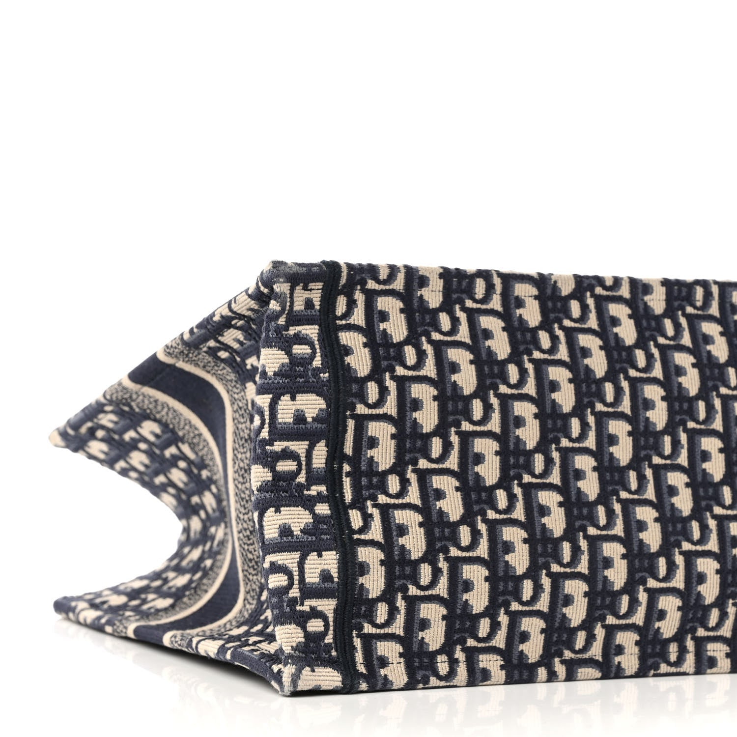 Christian Dior Oblique Medium Book Tote Blue Multicolor 9 of 10