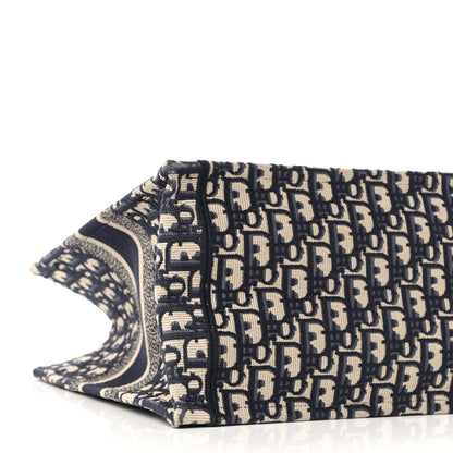 Christian Dior Oblique Medium Book Tote Blue Multicolor 9 of 10