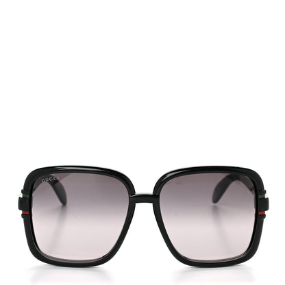 Gucci Acetate Interlocking G Square Sunglasses GG1066S Black 2 of 7