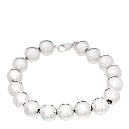 Tiffany Sterling Silver 10mm HardWear Ball Bracelet 1 of 6