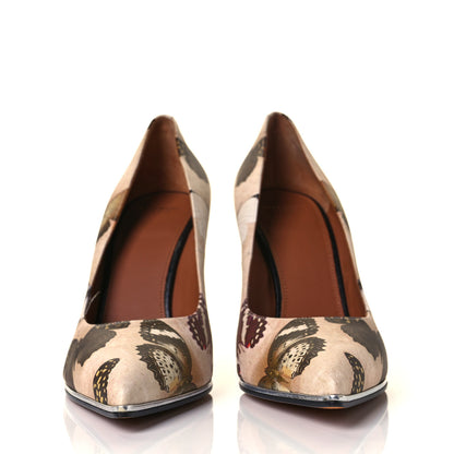 Givenchy Lambskin Print Pointed Toe Pumps 37.5 Multicolor 2 of 10