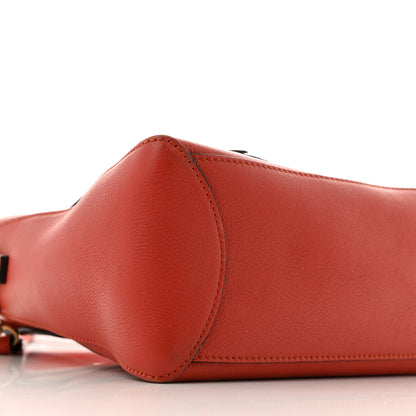 Chloe Calfskin Small Faye Day Shoulder Bag Dahlia Red 9 of 14