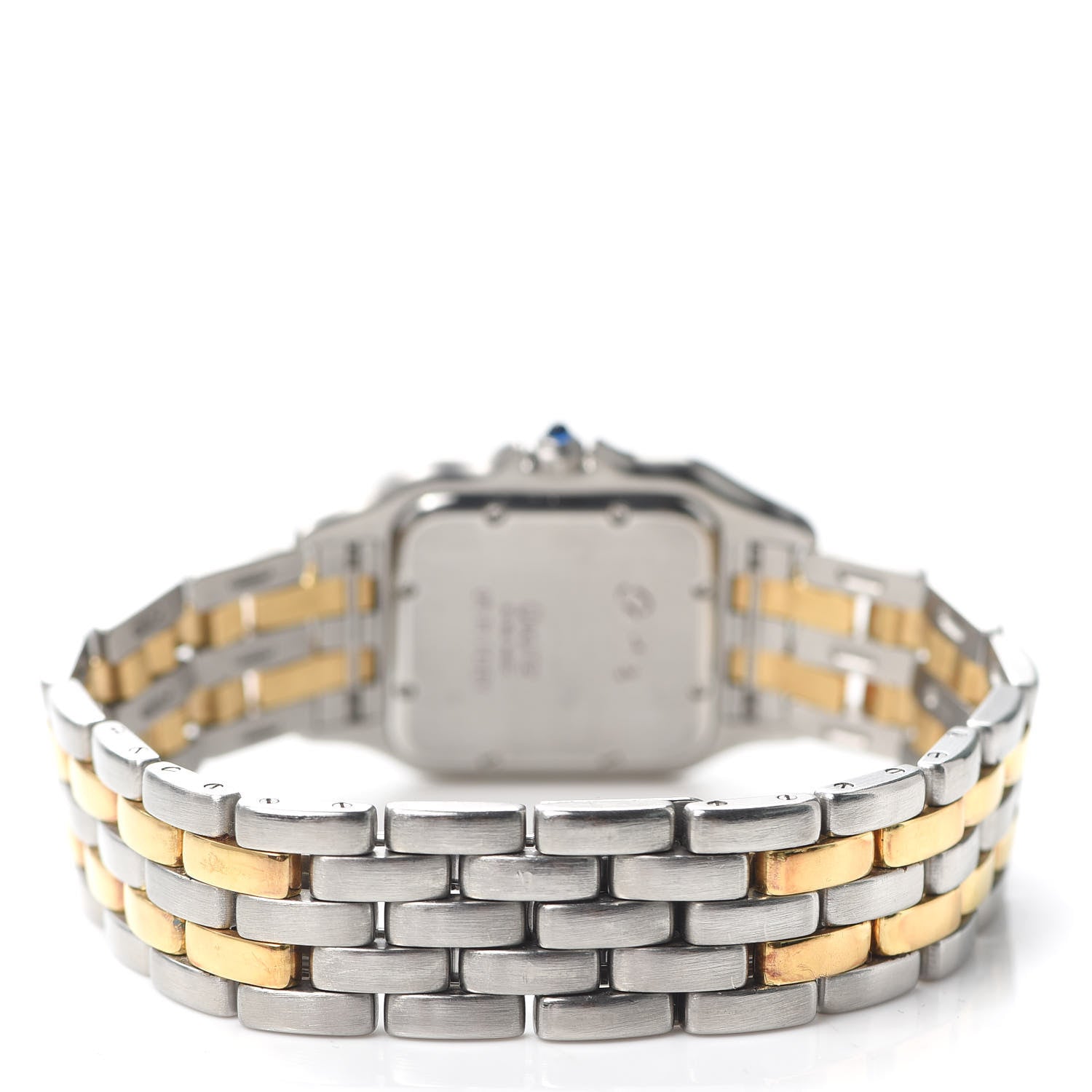 Cartier Stainless Steel 18K Yellow Gold 27mm Panthere Quartz Watch 3 of 5