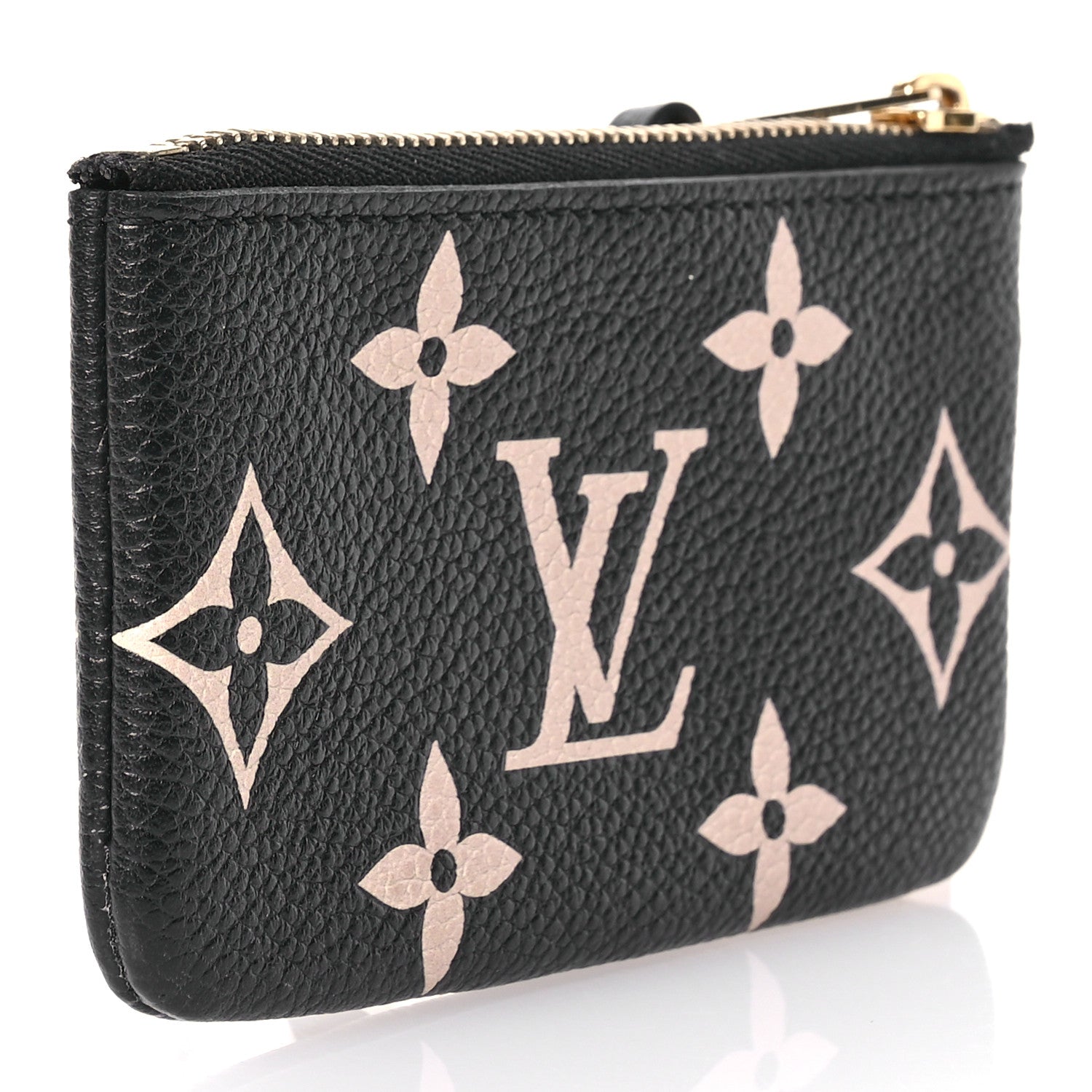 Louis Vuitton Empreinte Monogram Giant Key Pouch Black Beige 3 of 8