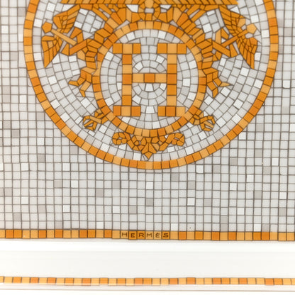 Hermes Porcelain Mosaique au 24 Gold Sushi Plate 5 of 6