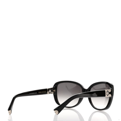 Louis Vuitton Acetate Obsession GM Sunglasses Z0457W Black Glitter 4 of 8