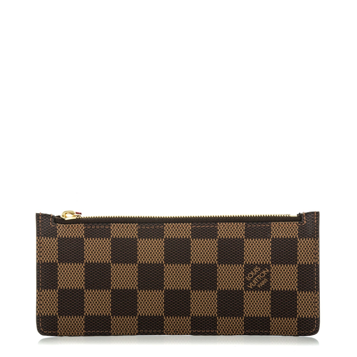 Louis Vuitton Damier Ebene Josephine Wallet Zippered Insert 1 of 7