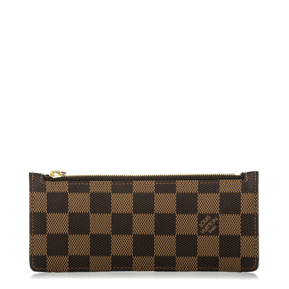 Louis Vuitton Damier Ebene Josephine Wallet Zippered Insert 1 of 7