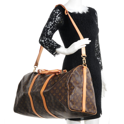 Louis Vuitton Monogram Keepall Bandouliere 55 2 of 7