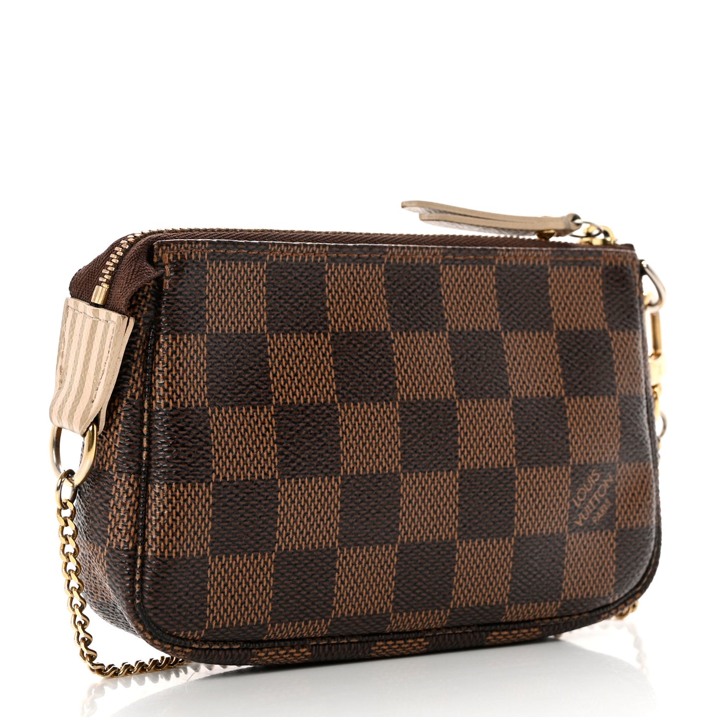 Damier Ebene Trunks and Locks Mini Pochette Accessories