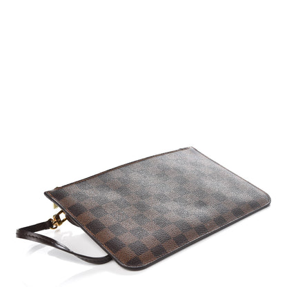 Louis Vuitton Damier Ebene Neverfull MM GM Pochette 4 of 7