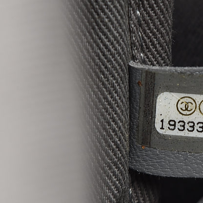 Chanel Graffiti Printed Canvas Medium Backpack Grey 7 of 10