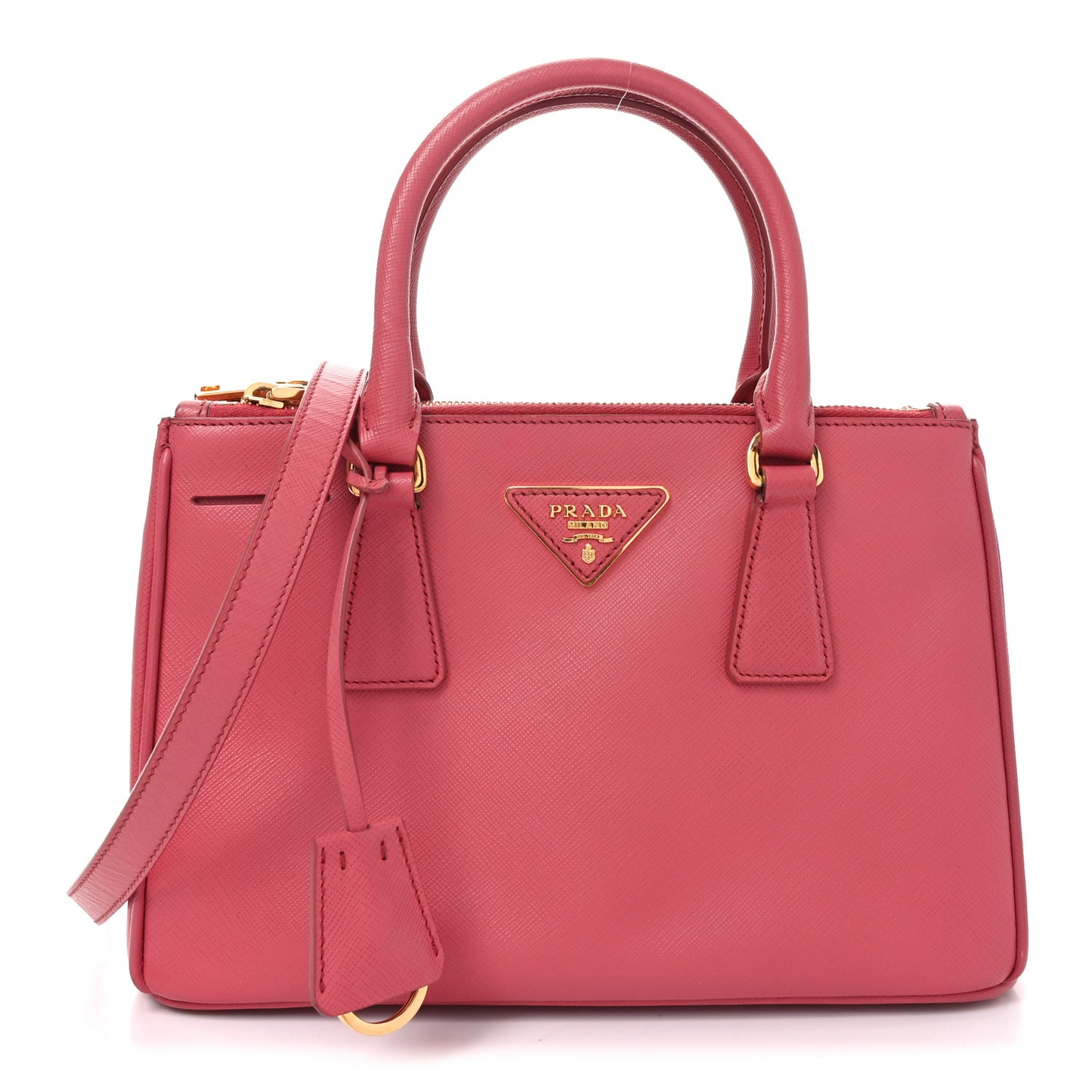 Saffiano Mini Galleria Double Zip Tote Tamaris