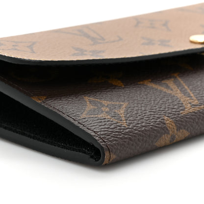 Louis Vuitton Reverse Monogram Emilie Wallet 9 of 10