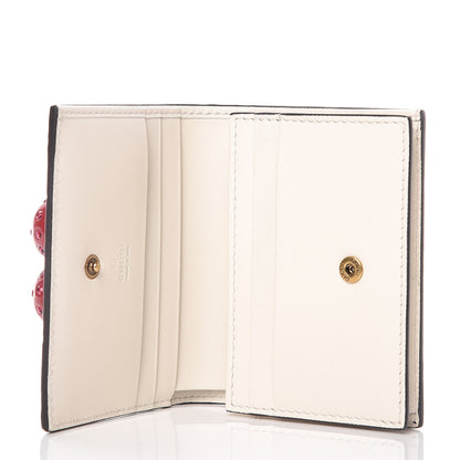 Gucci Guccissima Cherries Card Case Wallet White 7 of 10