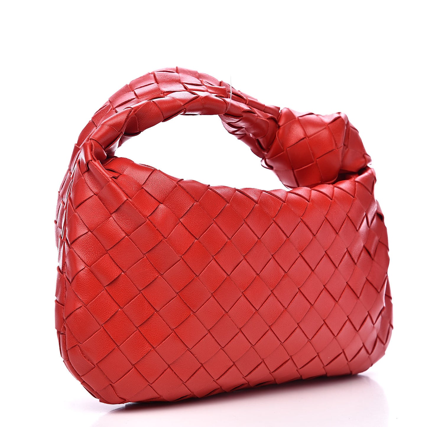 Nappa Intrecciato Mini Jodie Red