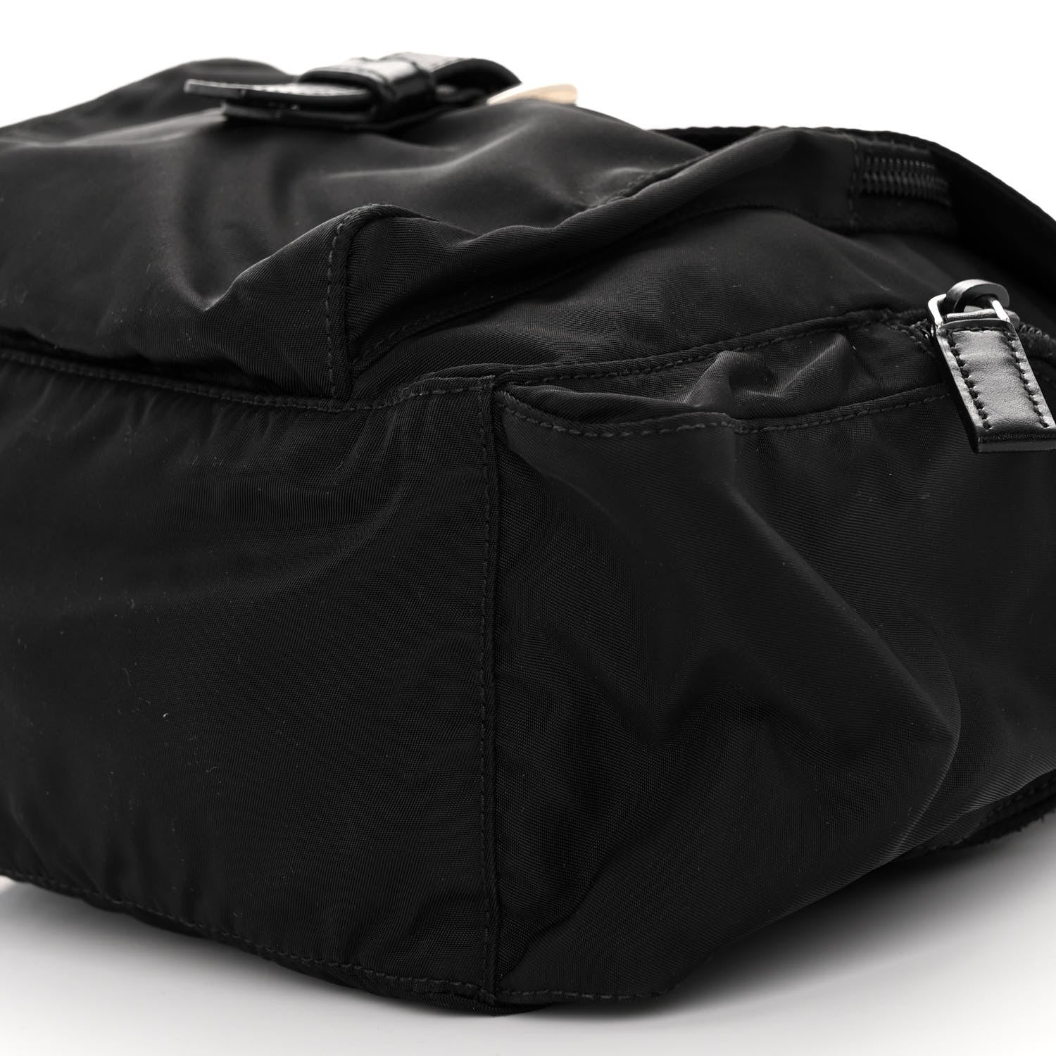 Prada Nylon Vela Messenger Black 9 of 11