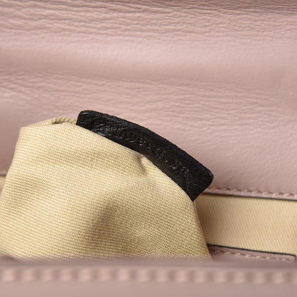 Valentino Garavani Patent Large Glam Lock Rockstud Flap Poudre 7 of 18