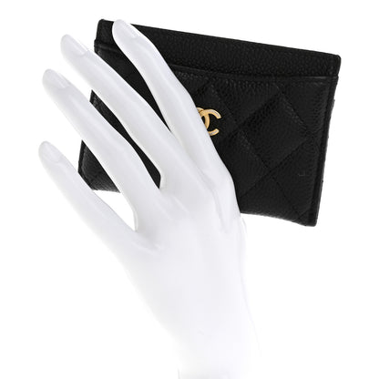 Chanel Caviar Quilted Card Holder Black 2 of 11