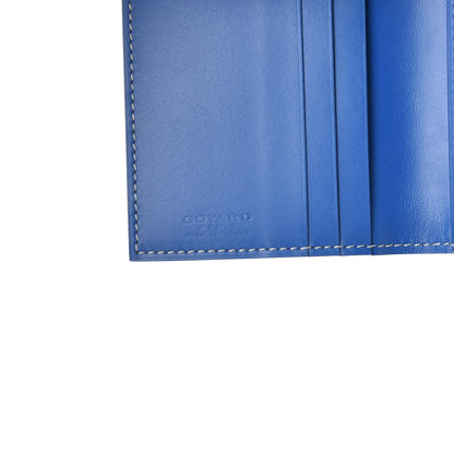 Goyard Goyardine Saint Marc Folding Card Case Sky Blue 6 of 8