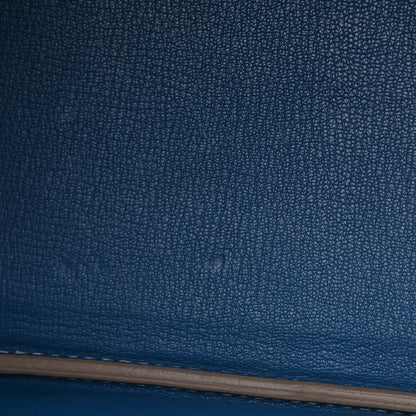 Hermes Epsom Candy Birkin 35 Celeste Mykonos 12 of 13