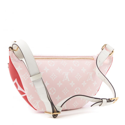 Louis Vuitton Monogram Giant Bumbag Rouge 3 of 9