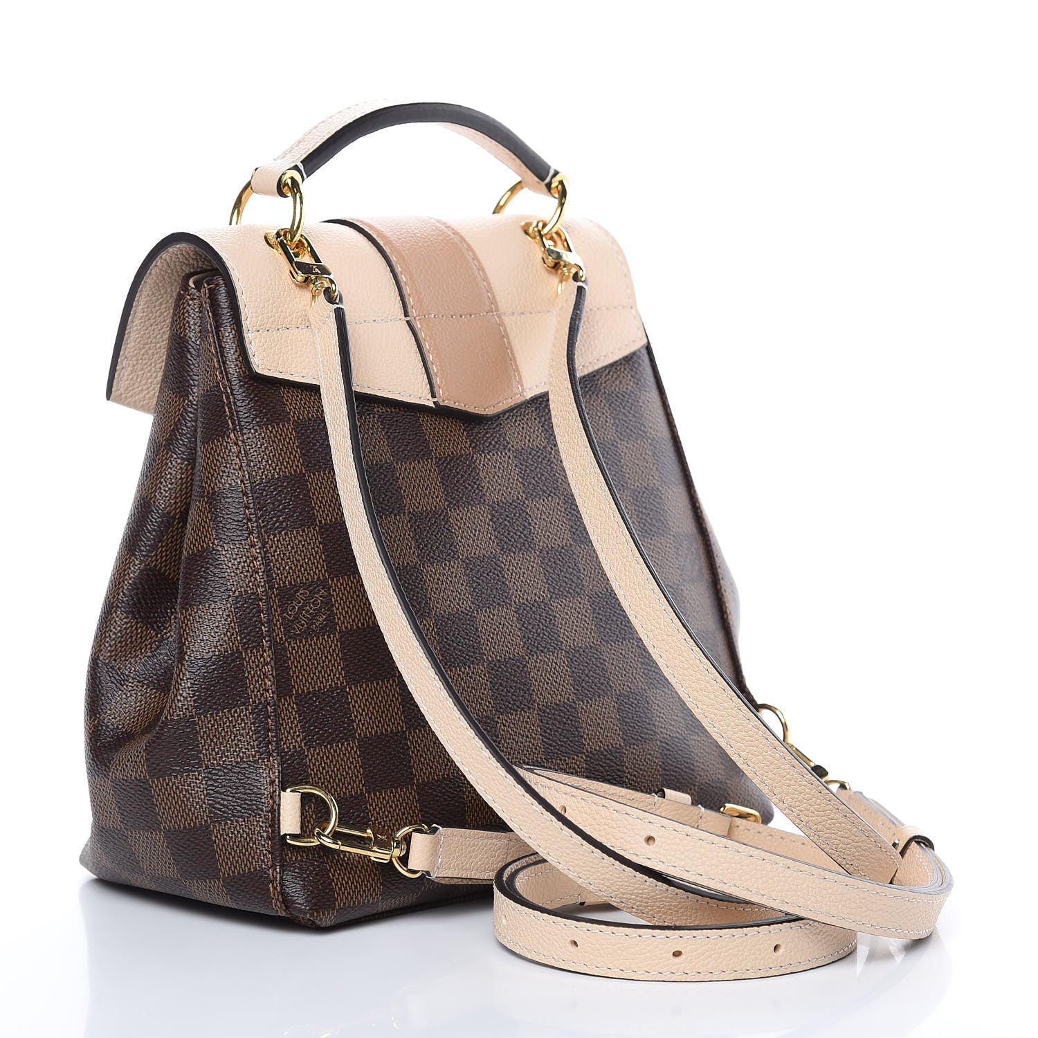 Louis Vuitton Damier Ebene Clapton Backpack Creme 3 of 9