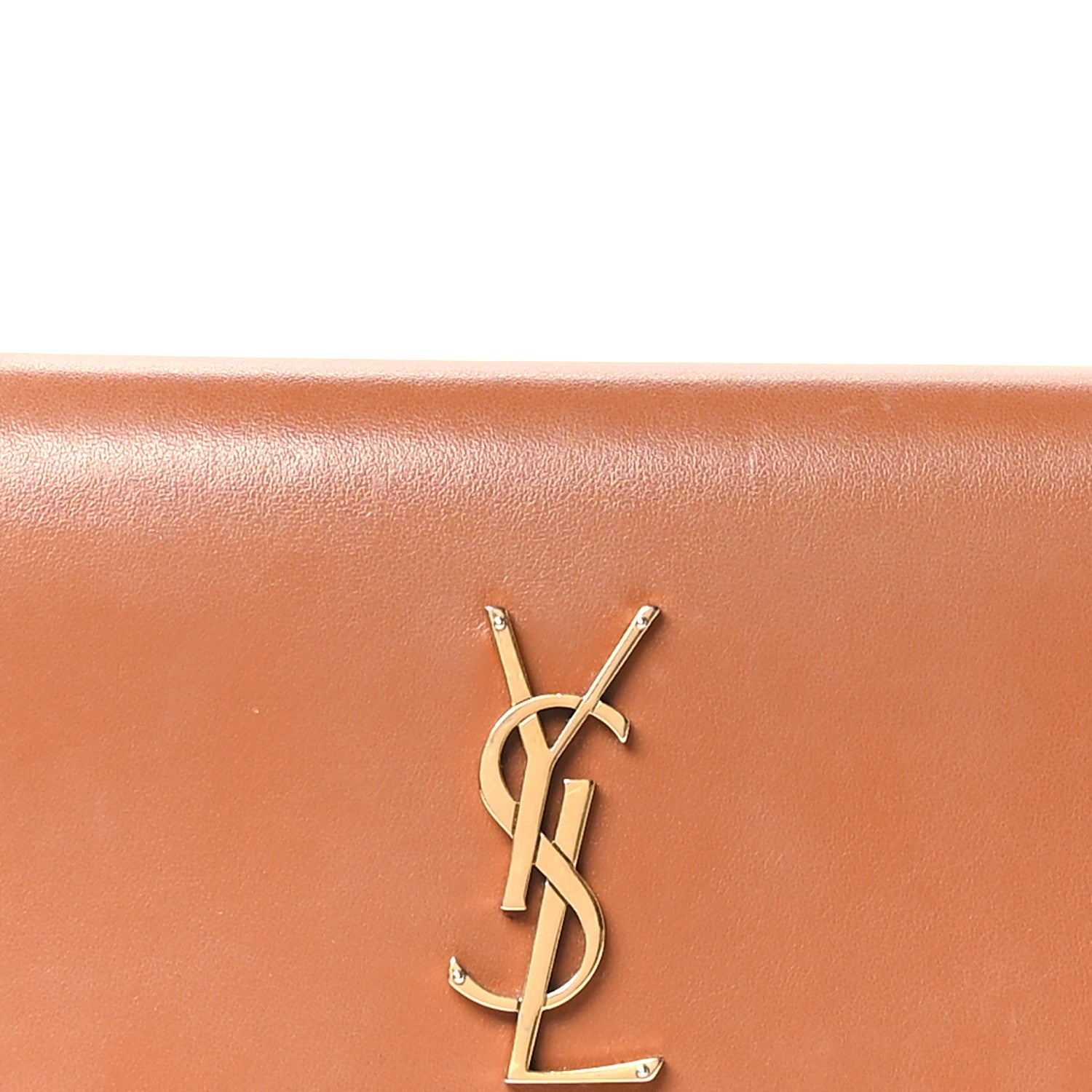 Saint Laurent Smooth Calfskin Monogram Kate Belt Bag Brick 8 of 14